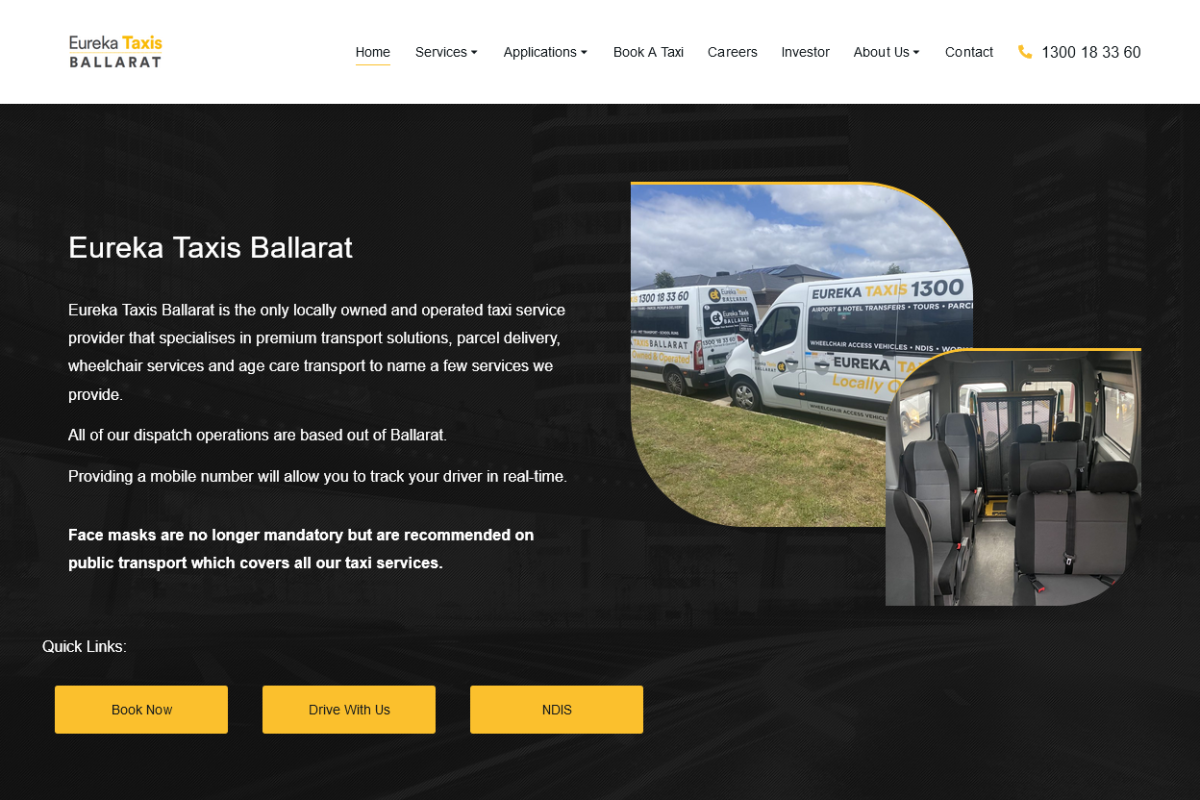 Screenshot 2023-01-29 at 01-36-04 Homepage - Eureka Taxis Ballarat